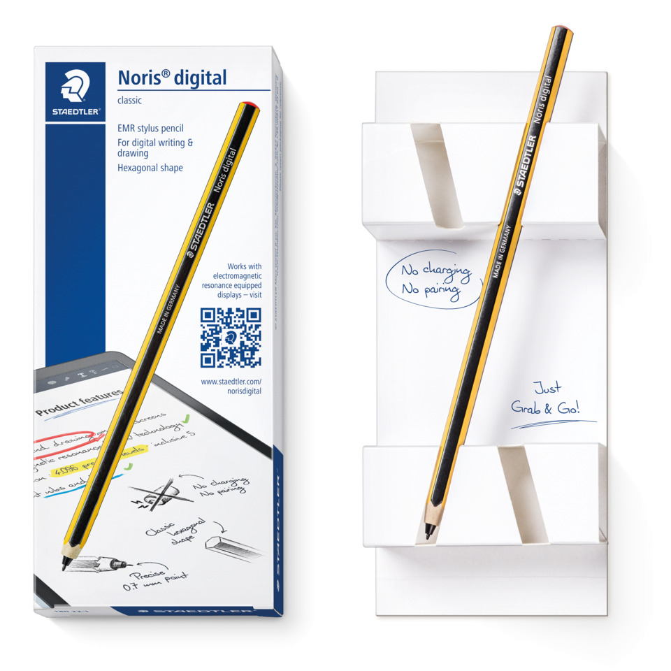 Bleistift, Grafikstift, HB-Stift, Schwarz-Gelb, Künstlerbedarf