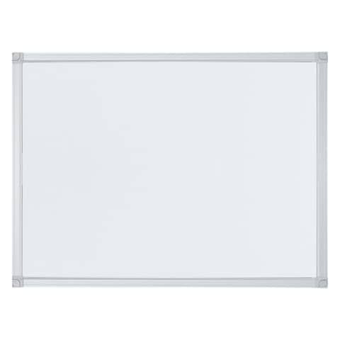 Schreibtafel X-tra!Line Stahl, Aluminiumrahmen, 2400 x 1200 mm, weiß FRANKEN SC3106