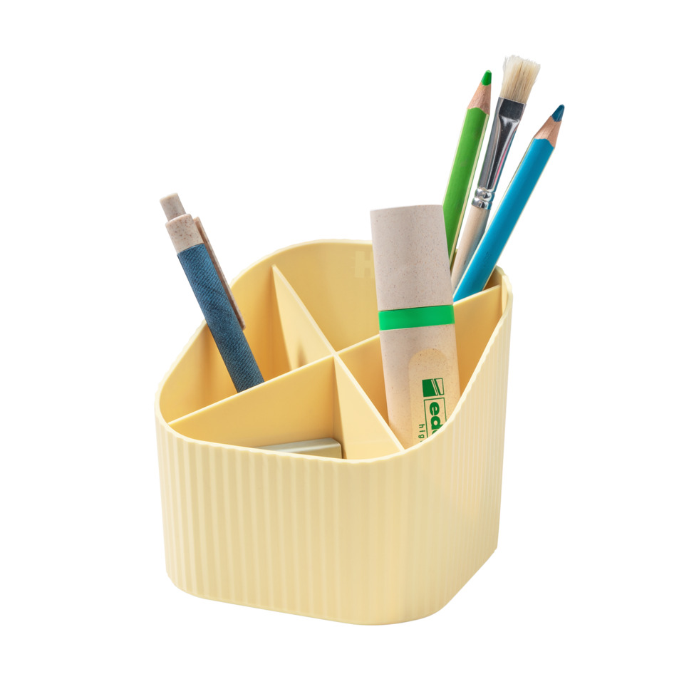 Schreibtisch-Organizer, Stifthalter, Büro-Organisation, Kreidefarben, Mehrfachfächer