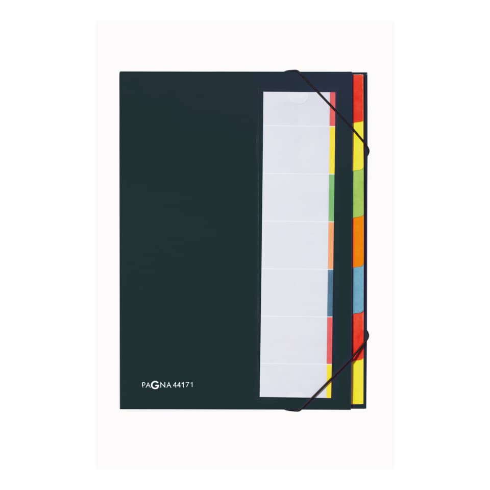 Notizbuch, Organizer, Farbige Registerkarten, Notizblock, Ledereinband