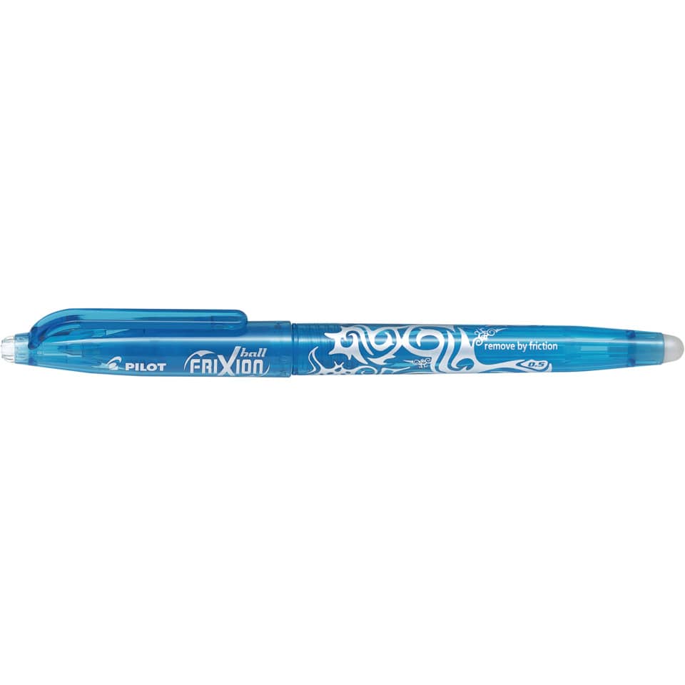 Kugelschreiber, Gelschreiber, Blau, Verzierungen, Remove by friction