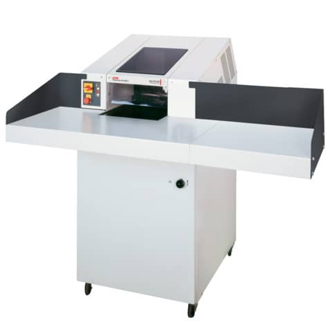 Aktenvernichter Powerline FA 400.2, Partikelschnitt 3,9x40mm, P4, lichtgrau HSM 1515144