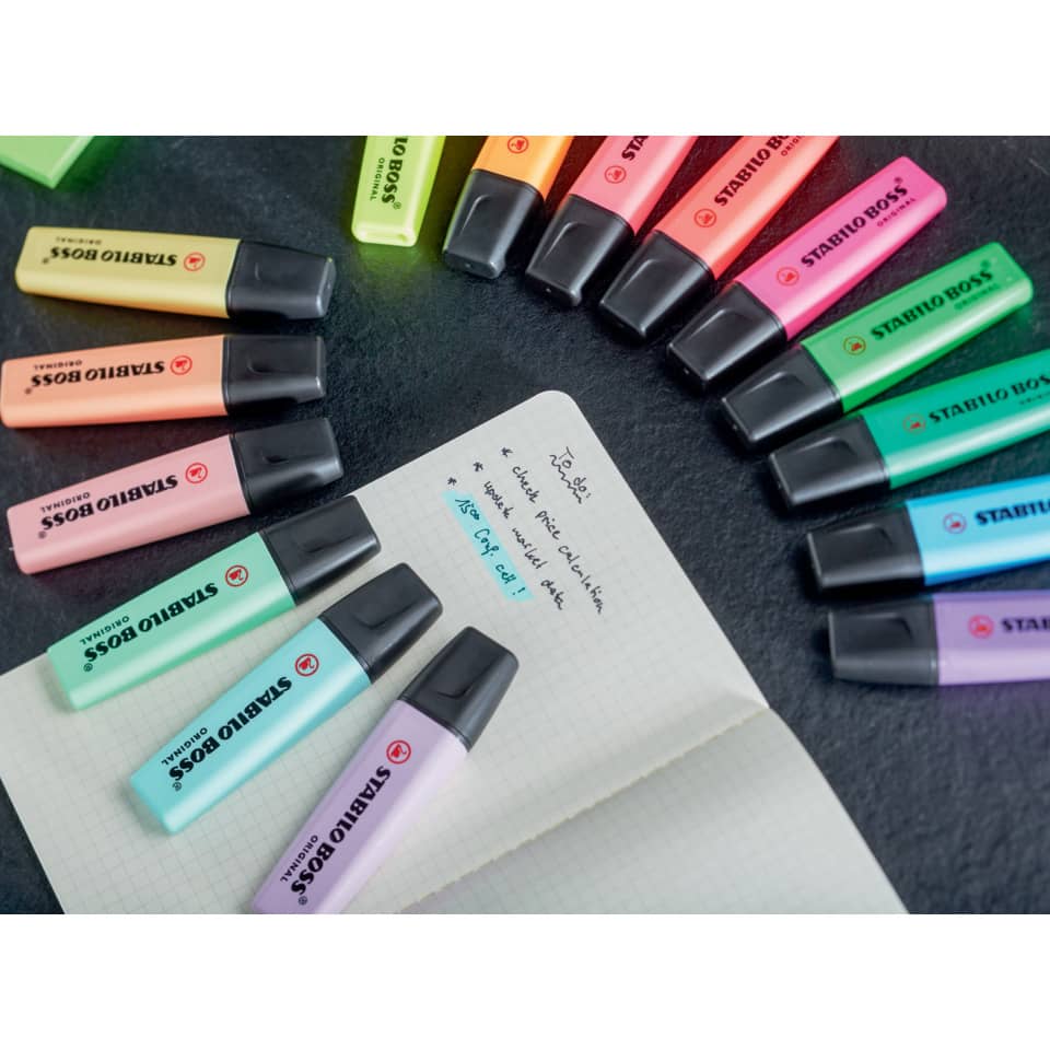 Klebestift, Marker, Stift, Notizbuch, Pastellfarben
