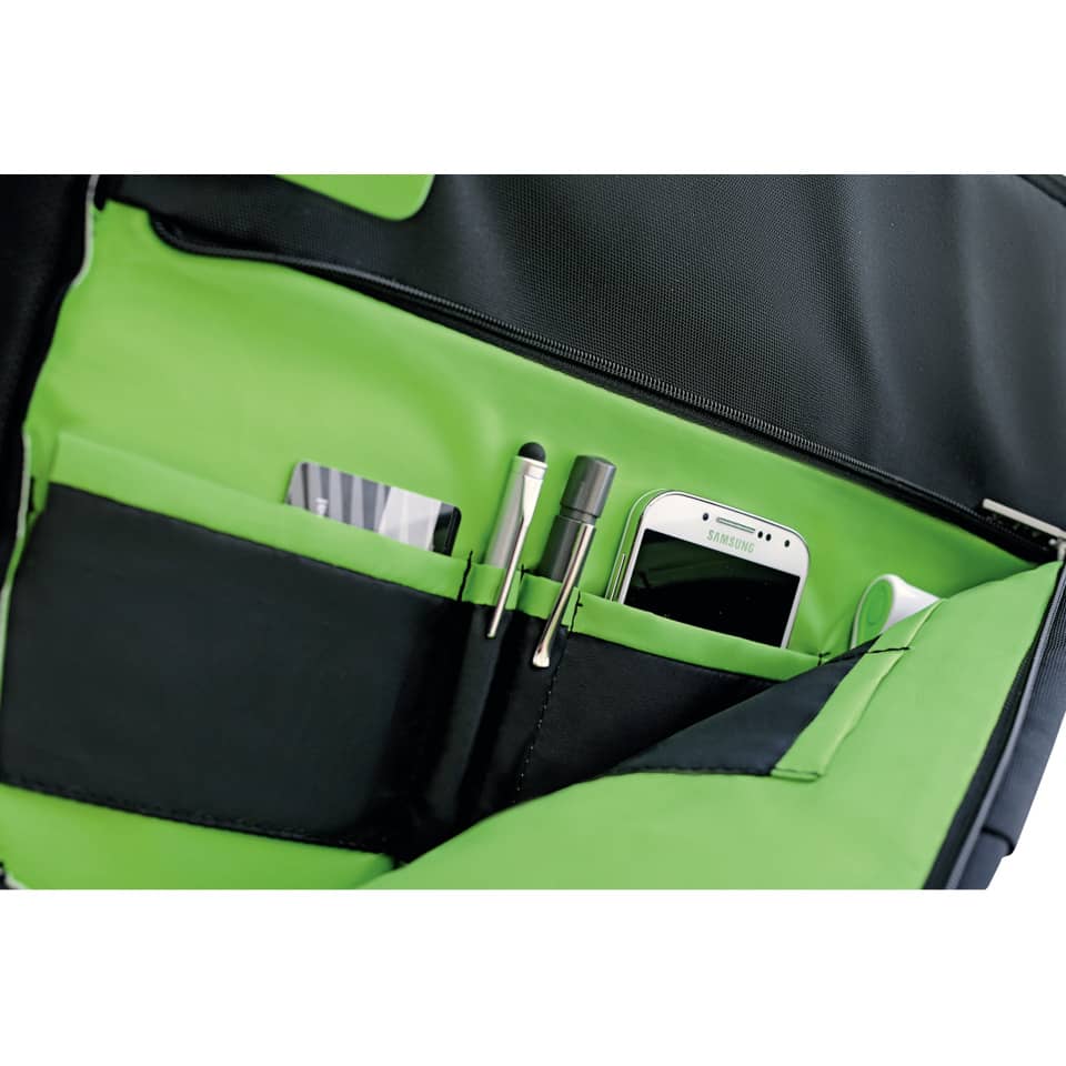 Ledertasche?, Messentasche, Stifte, Handy-Fach, Geldbörse