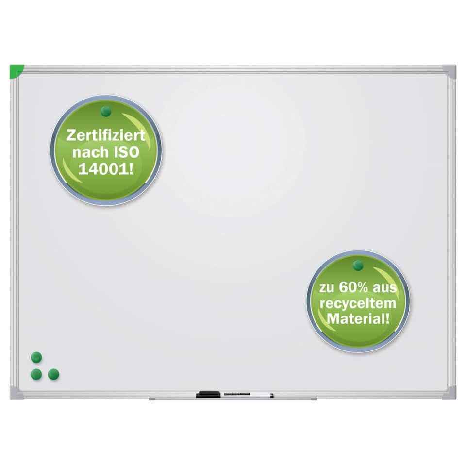 whiteboard, Magnettafel, Glasboard, ökologisch, recyceltes Material