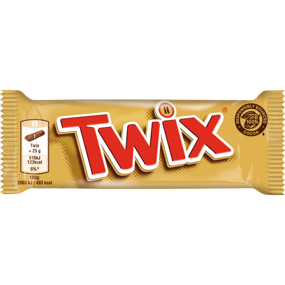 Twix, Schokoriegel, Karamell, Milchschokolade, Wrappe