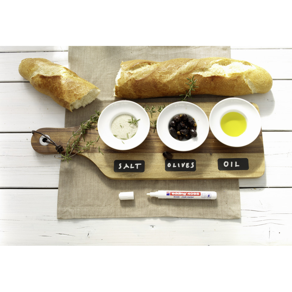 Baguette, Olives, Salt, Olive oil, Küchenbrett, Brot, Baguette, Oliven, Salz, Olivenöl