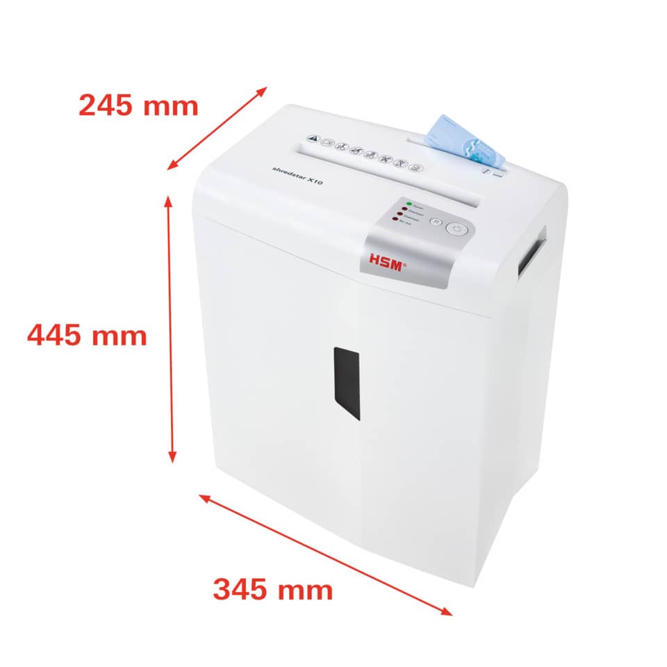 Papierschredder, Schredder, HSM, Bürogerät, Papierkassette