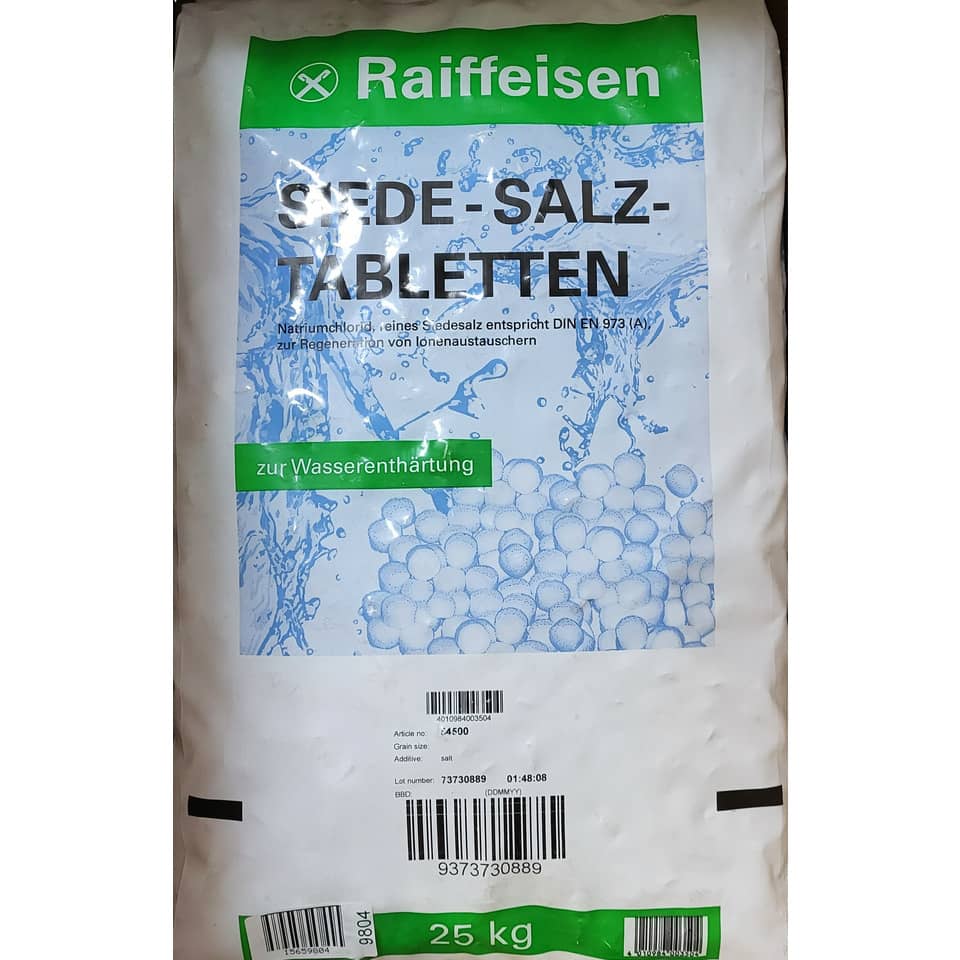  Salztabletten,  Natriumchlorid,  Tabletten,  25 kg,  Raiffeisen