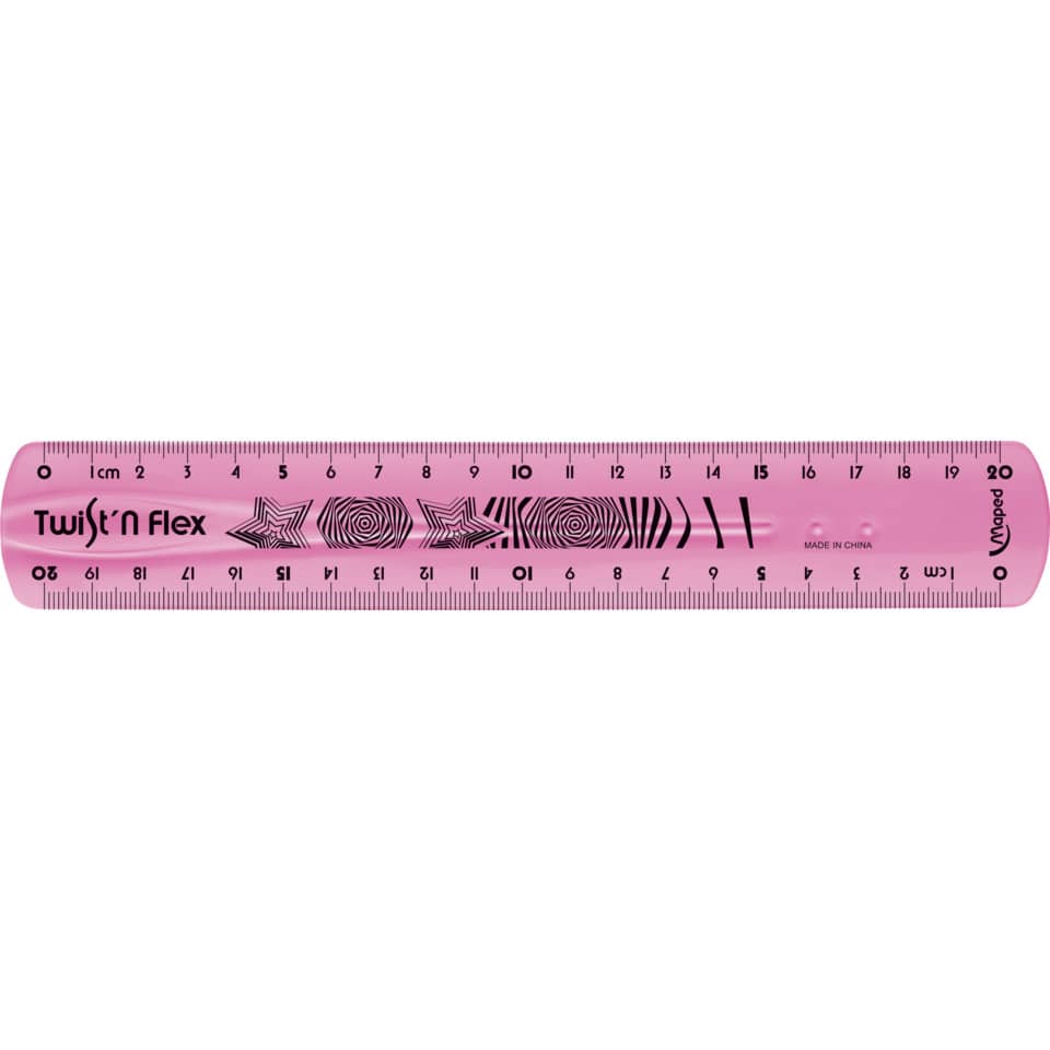 lineal, flachlineal, linesager, pink, twist'n flex