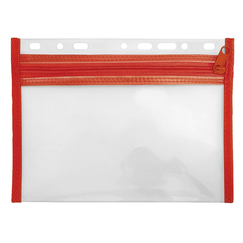 Kleinbeutel, Reißverschluss, PVC-Beutel, Transparent, Brieftaschen-ähnlich