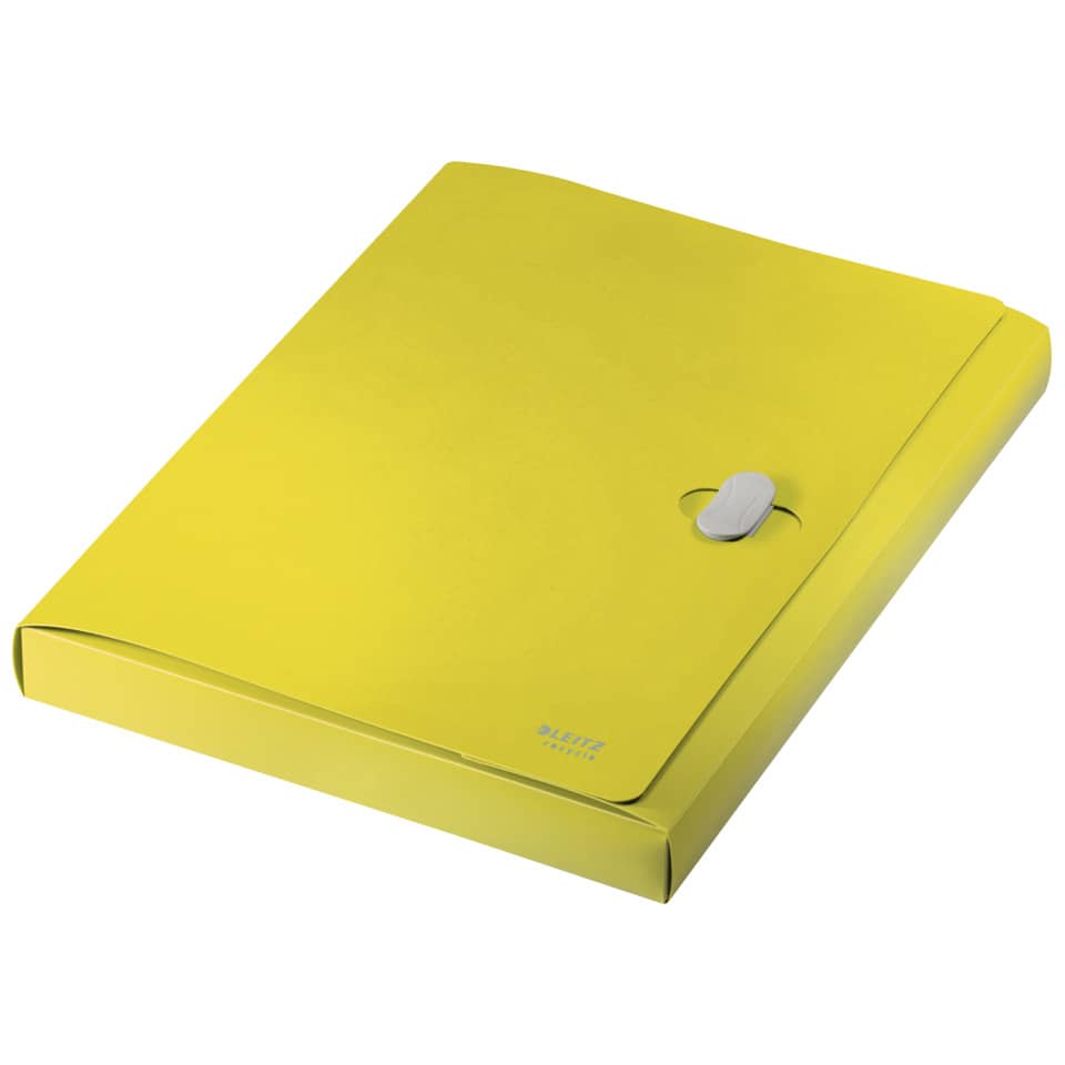 Notizblock, Klebepad, Gelb, Kartonverpackung, Klappverschluss