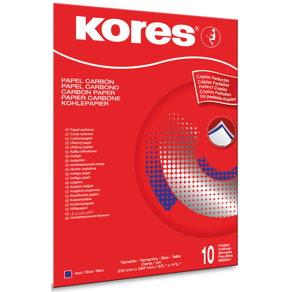 Kopierpapier, Kohlepapier, Papel karbon, A4, Blatt