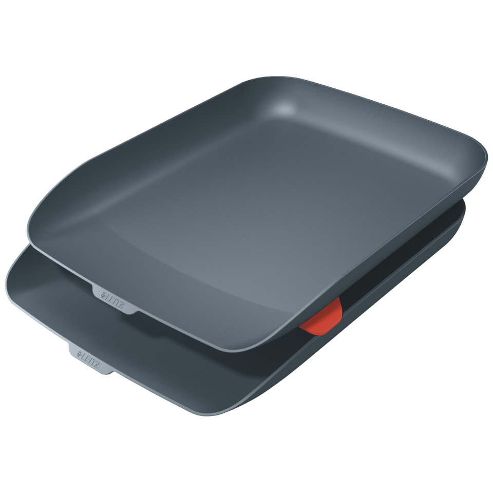Deluxe Lunchbox, Snack Box, Rectangular Tray, Stackable, Grau, Auflaufform, Backform, Metall, Antihaft, Küchenzubehör