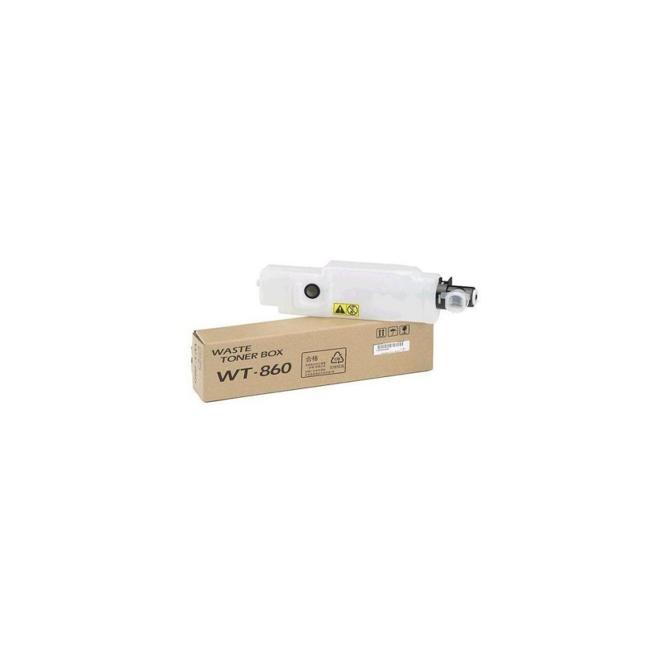 Tonerbox, Abfall, WT-860, Kassette, Weißes Plastik