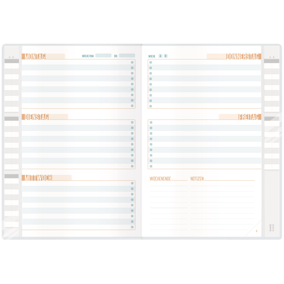 Planer, Notizbuch, Wochenplaner, Kalender, Terminplaner