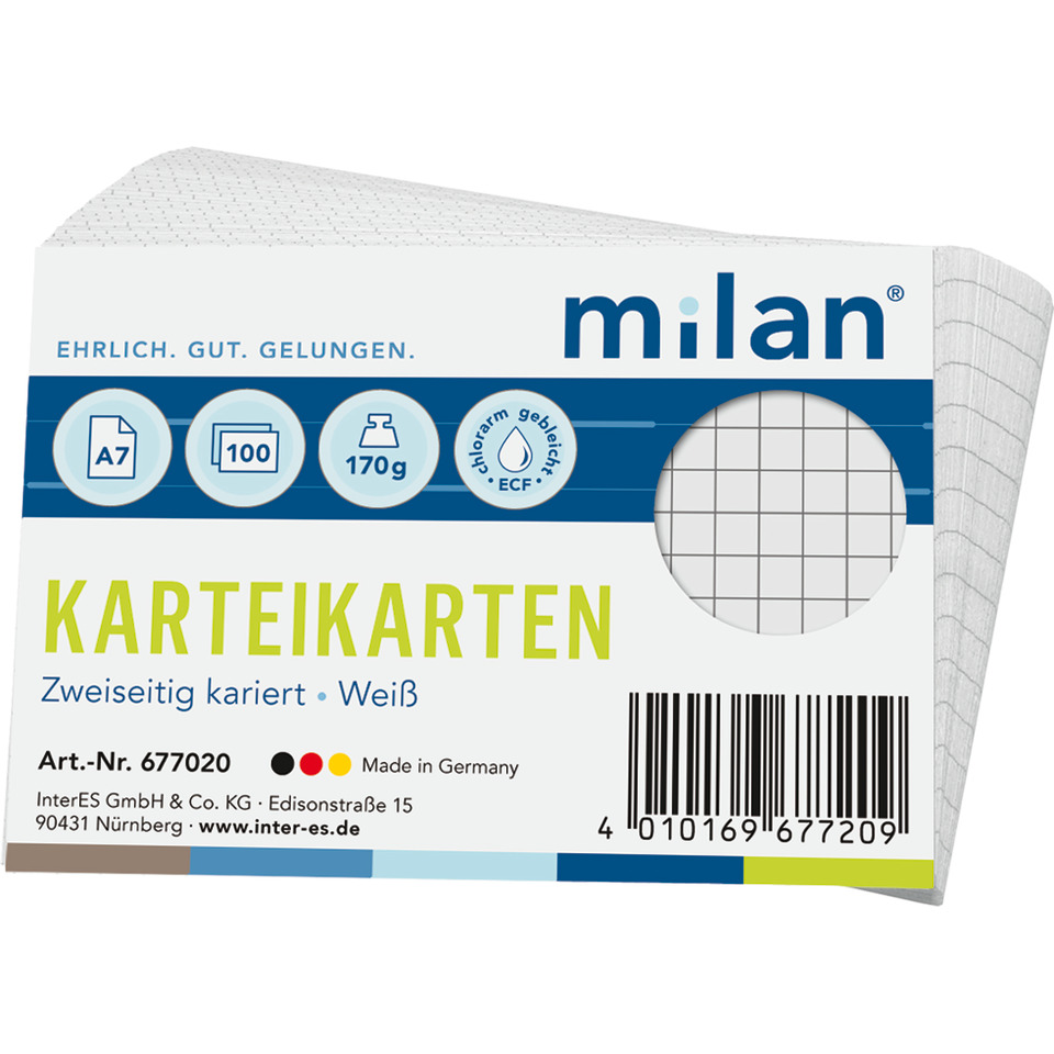 Karten, Karteikarten, Karteikarten-Set, Schreibwaren, Whiteboard-Label