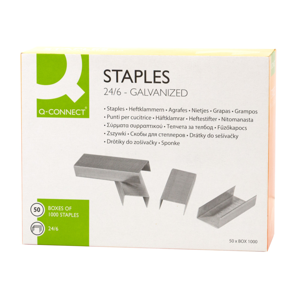 Stapes, Stahlklammern, galvanisiert, Metall, Bürobedarf