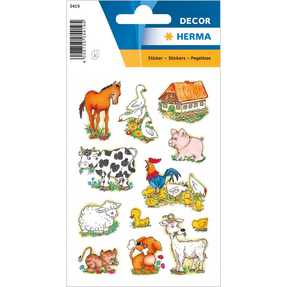 Tierstichs, Landschaft?, Tiersticker, Tierbilder, Deko-Sticker