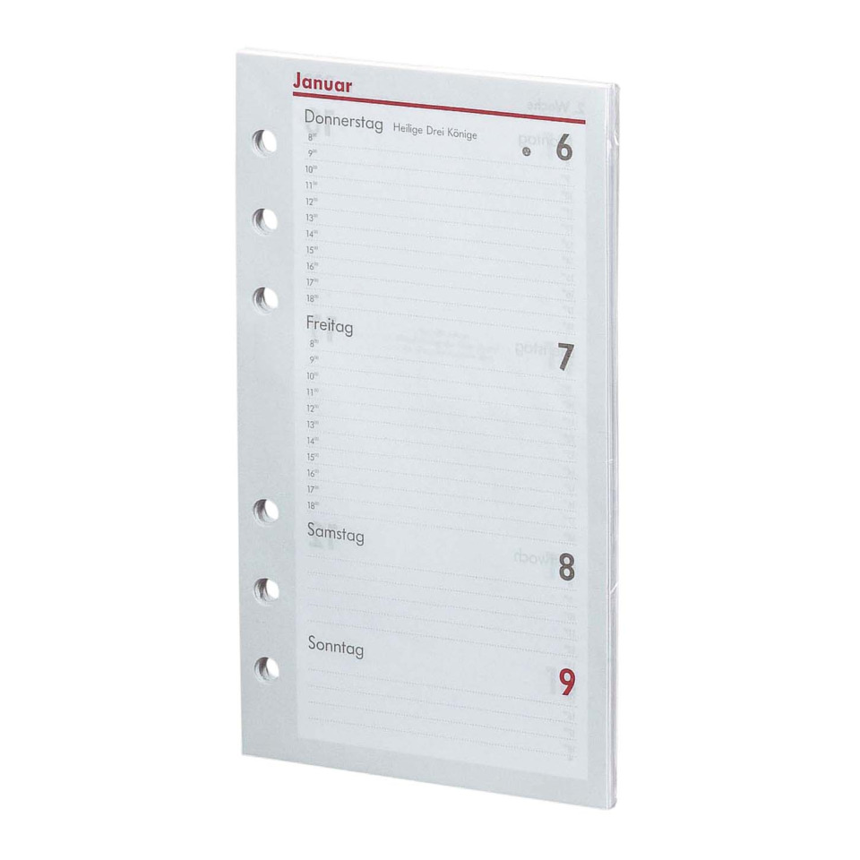 Kalenderblatt, Wandkalender, Wochentage, Monatsanzeige, DIN-A5
