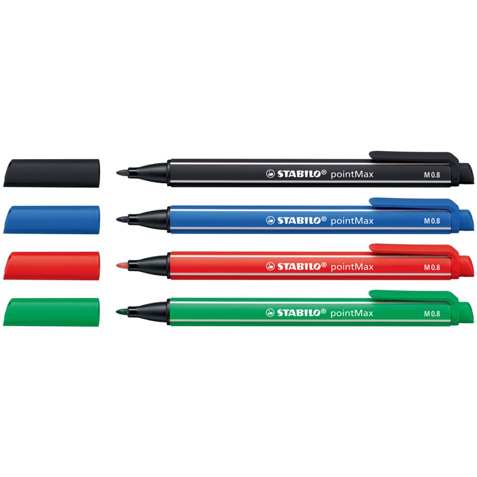 Marker, Stabilo, pointMax, M0.8, Filzstift