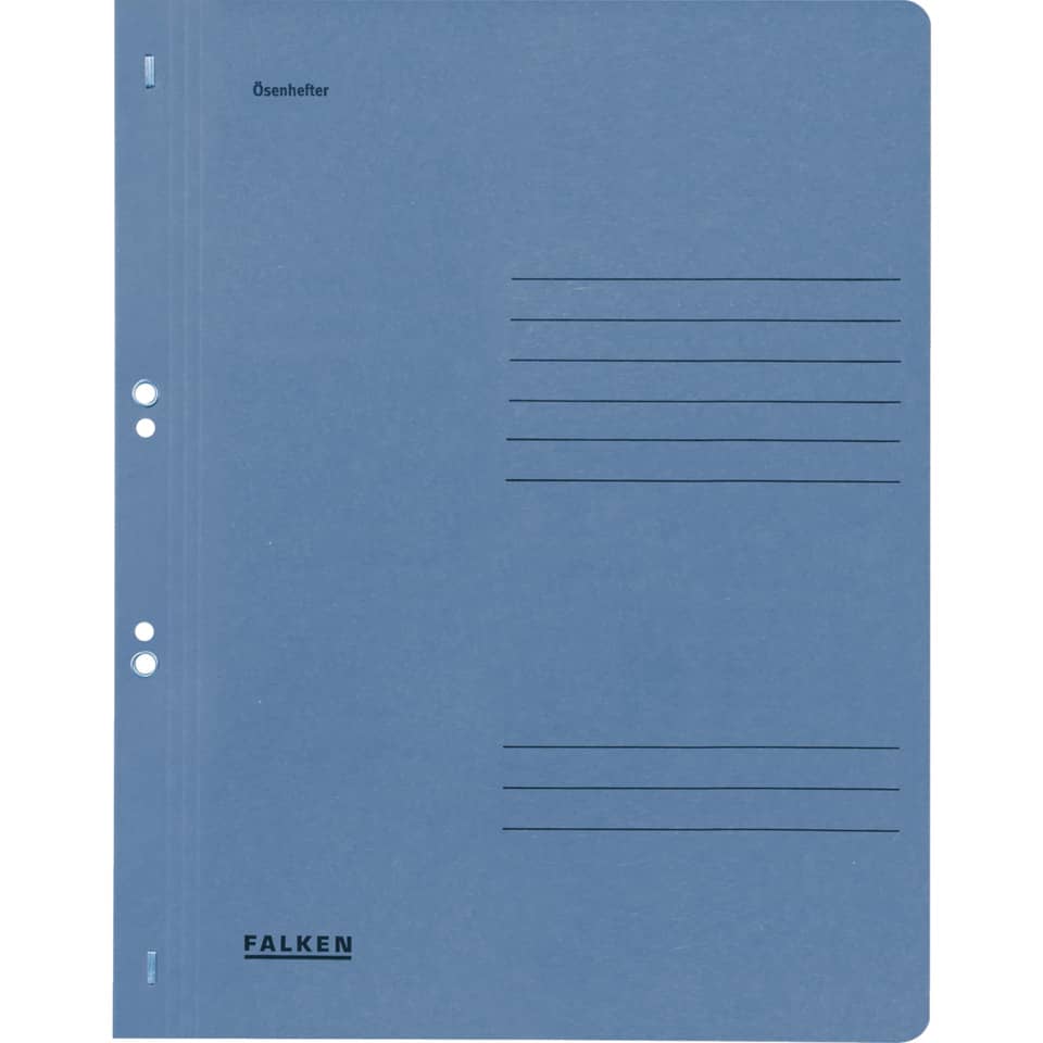 notebook, ring-bound, A4, blue, linetype