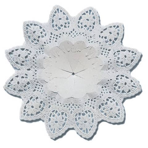 Biedermeiermanschette Ø 16cm, weiß DEMMLER 0700 04 2527