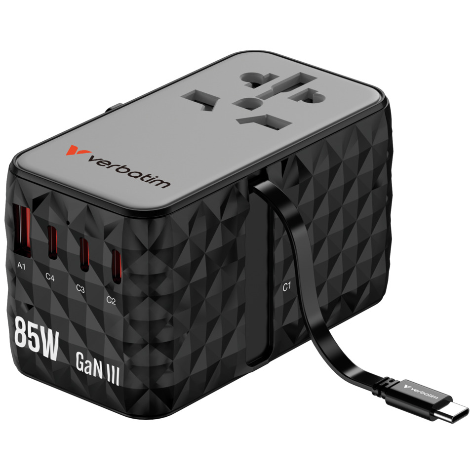 GaN IIIC, 85W, Ladegerät, USB-C, Adapter