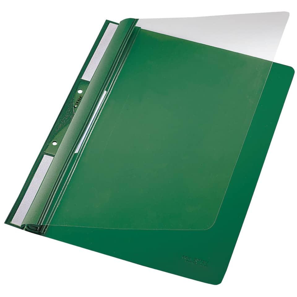 Ordner, Dreikriterien, Grün, Kunststoff, Binder