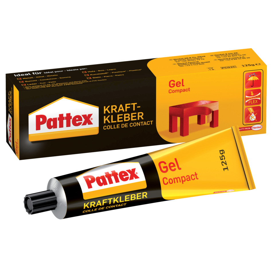 Kraftkleber, Kontaktkleber, Gel, Klebepaste, 125 g