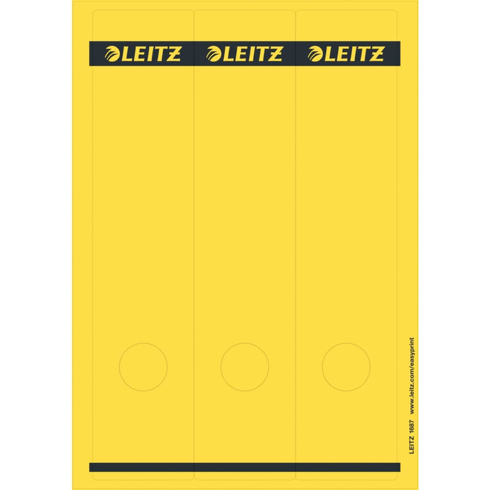 palette, gelb, Ordner, drei Fächer, Marke Leitz