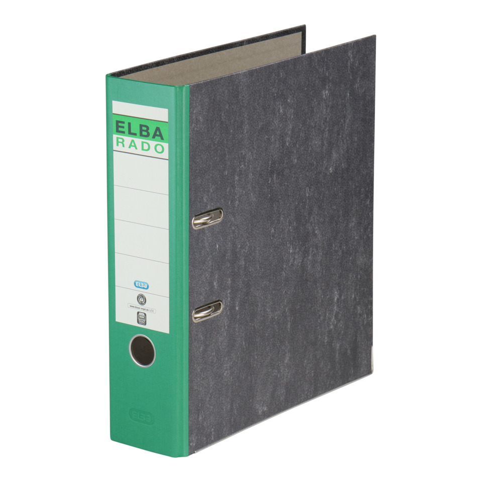 Ordner, Ringordner, Aktenordner, Binder, Schwarz?, Ordner, A4-Ordner, Bindemittel, Kunststoff, grüner Rücken