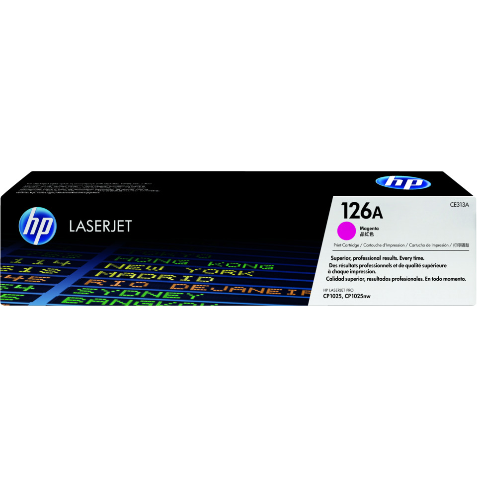 HP, LaserJet, Druckerpatrone, Magenta, 126A