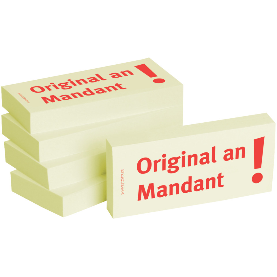 Post-it Notizen, Haftnotizen, Zitronenfarbe, Notizzettel, Sticky Pages