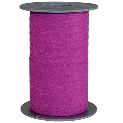 Ringelband Glitter, 10mmx100m, pink  18509-616