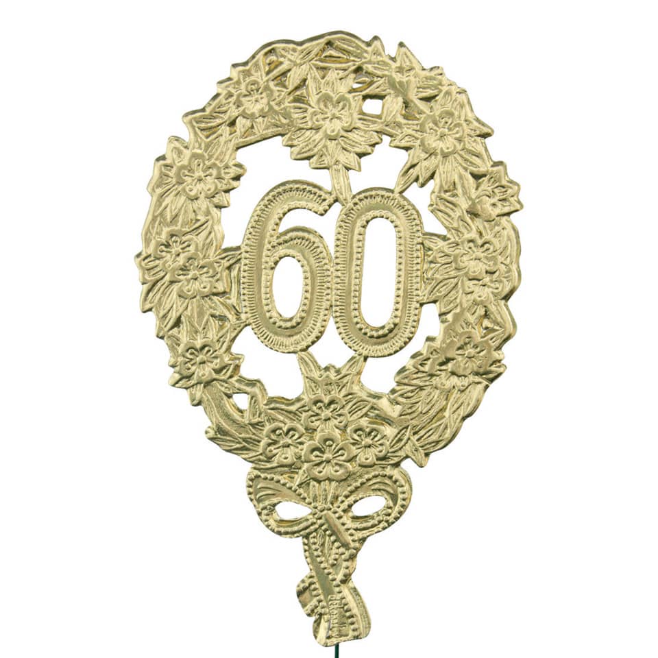 60, gold, blumenranke, opulent, band