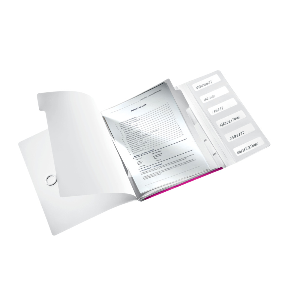 Ordner, Ordnermappe, Dokumente, Aktenordner, Organizer, A4-Halter, Organizer, Ordner, Weiß, Registerkarten