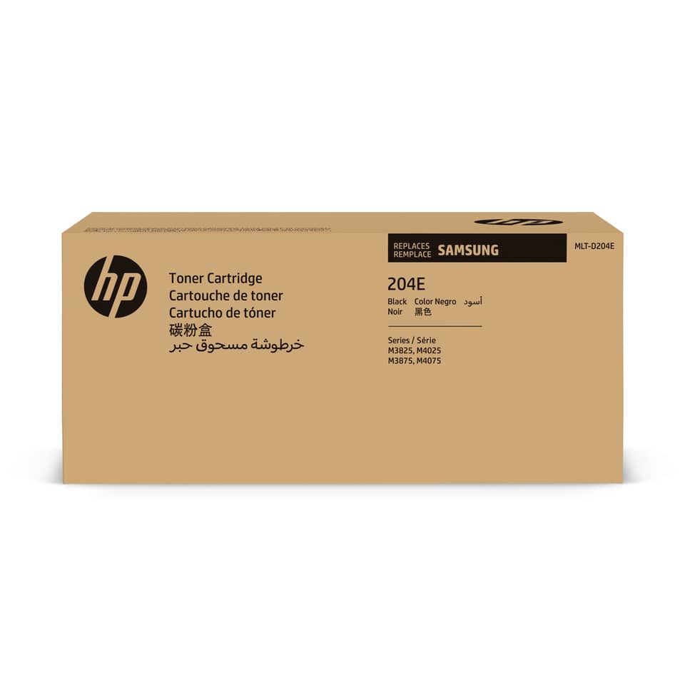 Toner cartridge, HP compatible, Black, Laser printer, Box packaging
