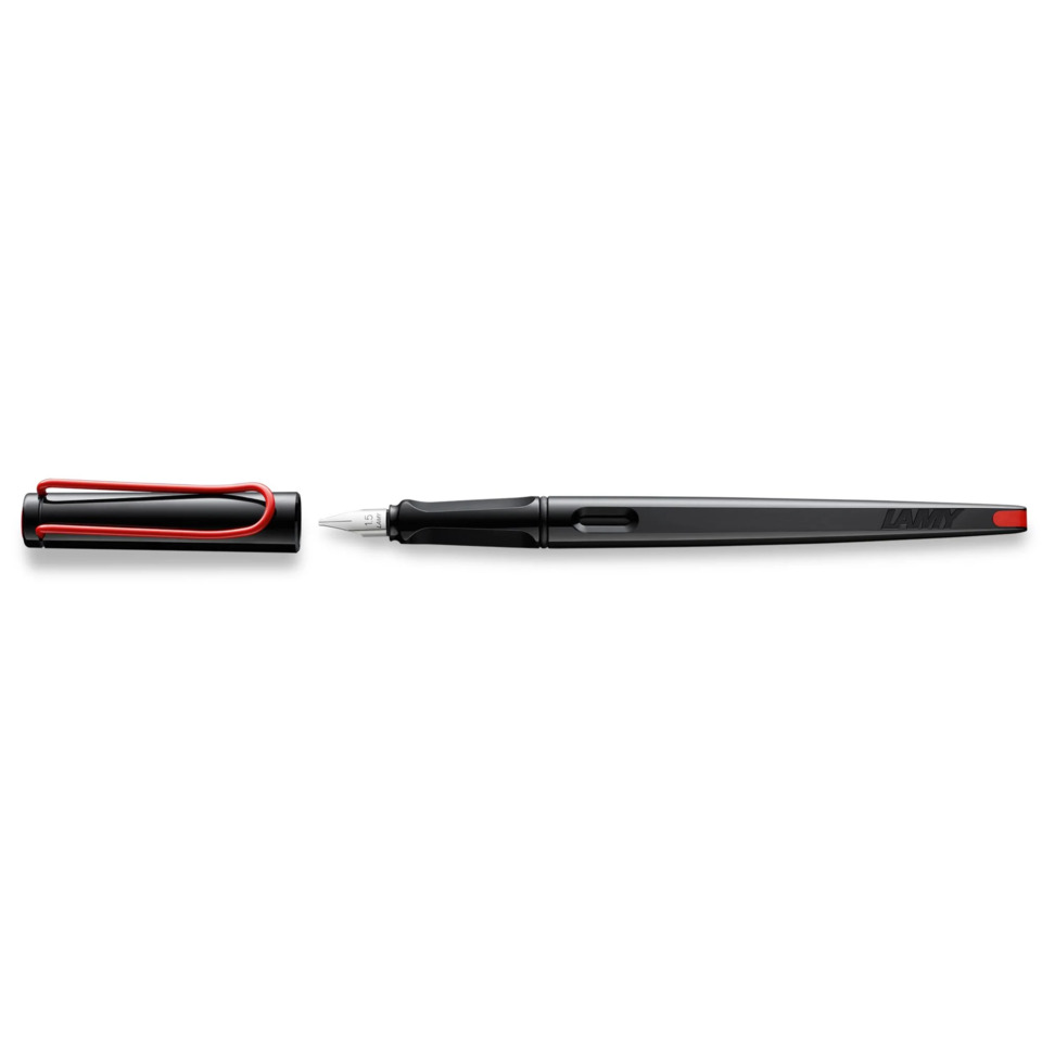 Fountain pen, Dip pen, Black pen, Red clip, Nib point