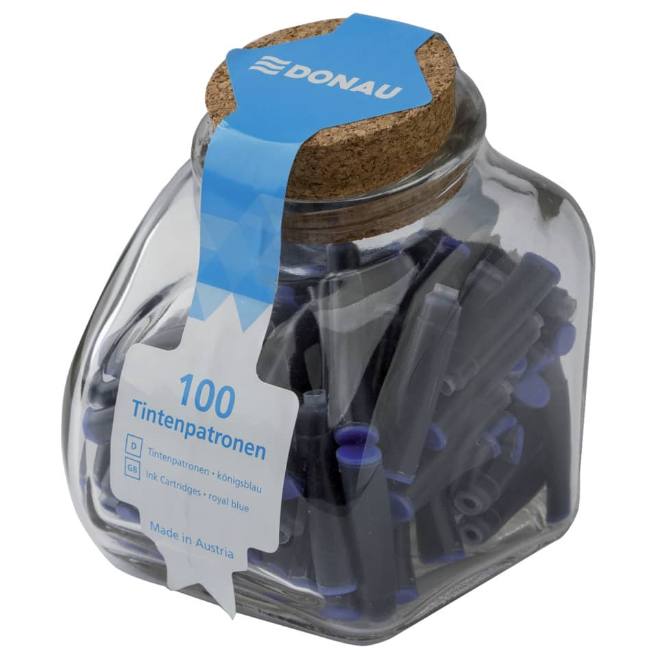 tintenpatronen, kartuschen, royal blue, füllung?, glasflasche