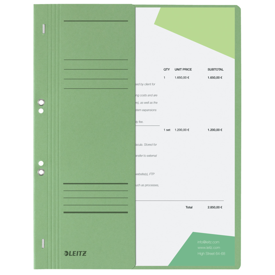 notebook, Binder, grün, Spiralblock, Rechnung