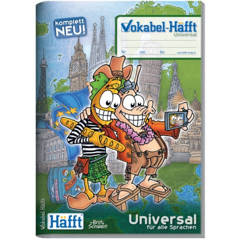 Vokabelheft Universal, A4, 64 Seiten HÄFFT 2181-6