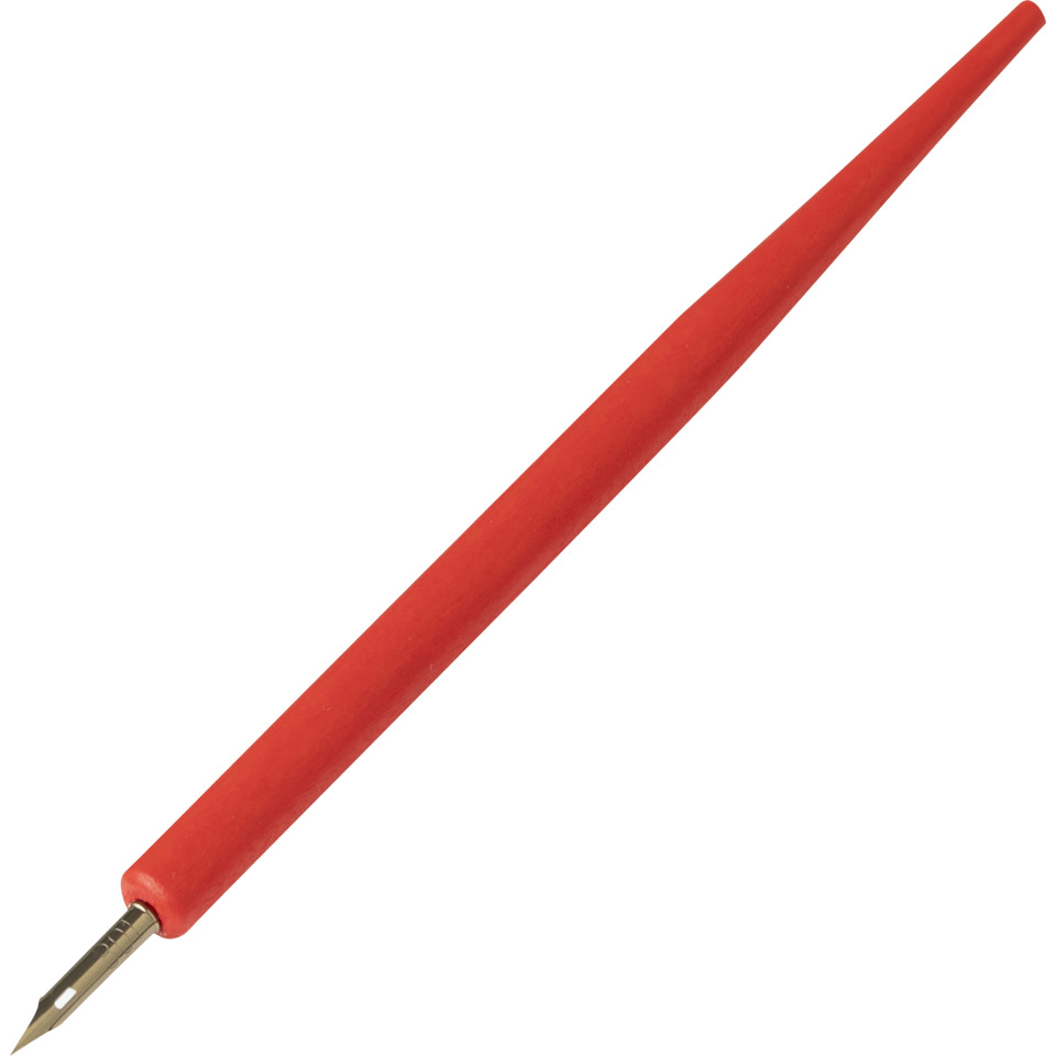 Tintenfüller, Füllfederhalter, Kugelstift, Schreibgerät, rot