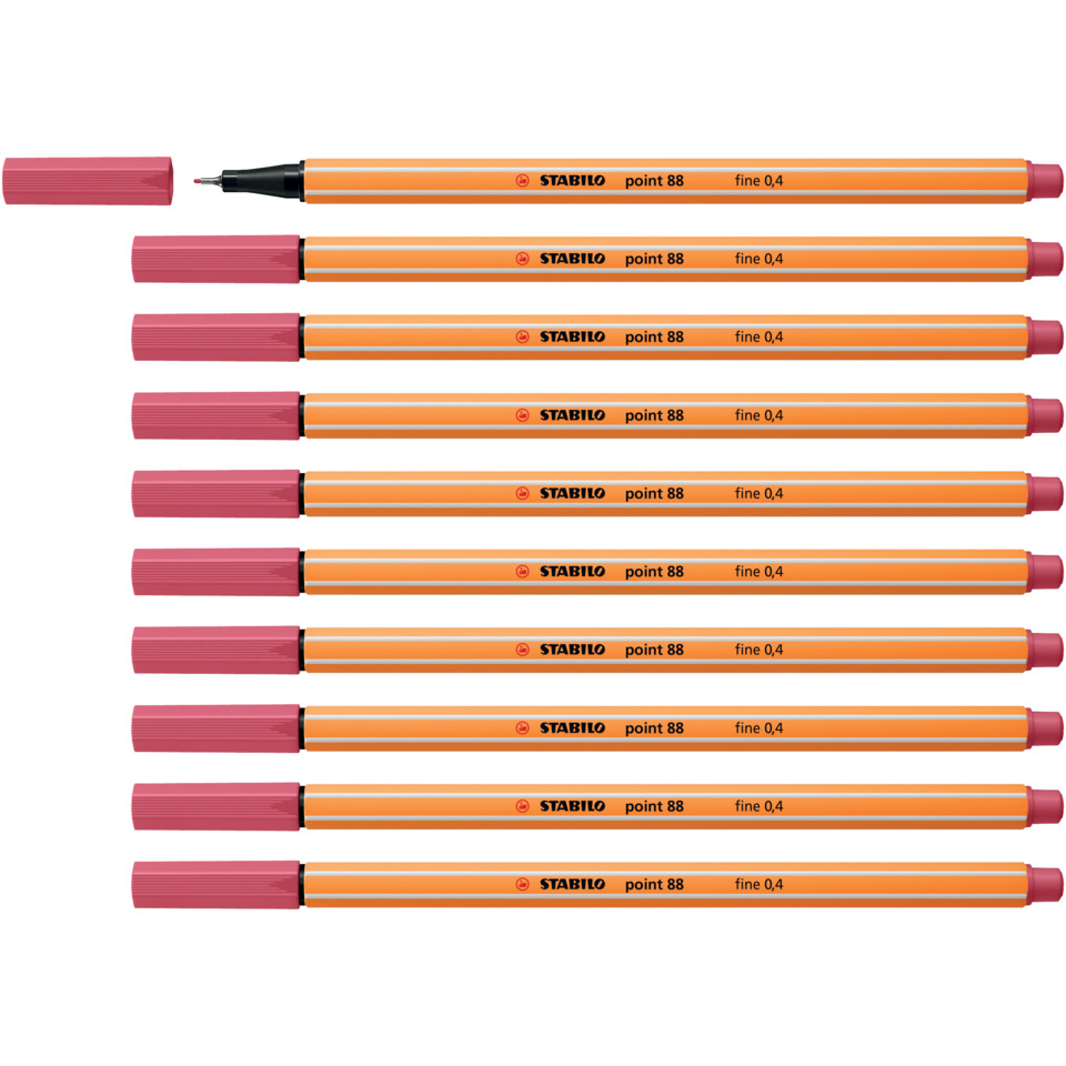 Korrekturbleistift, Stabilo, Pastellorange, radierbar, HB-Feinmine, Korrekturmarker, Marker, Hochlinierset, Stabilo, orange pink