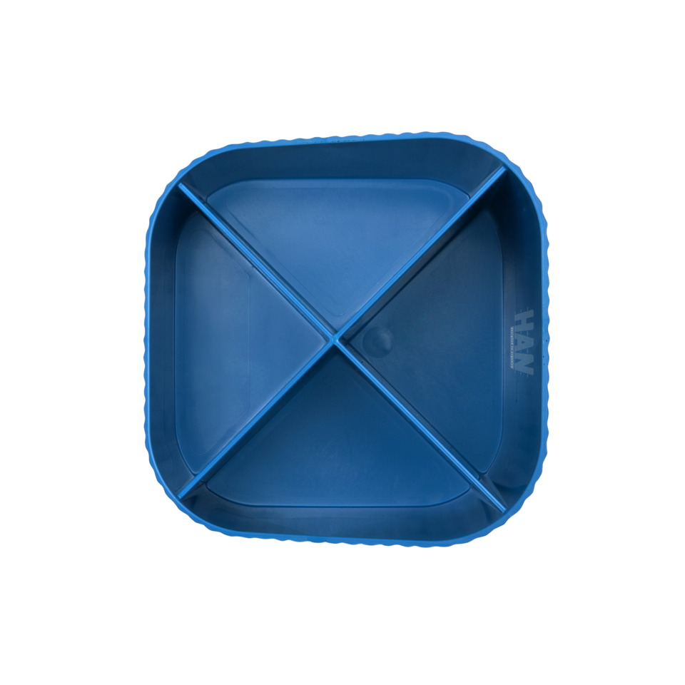 Schale, Becherhalter, Divided tray, Schalenteil, Blau