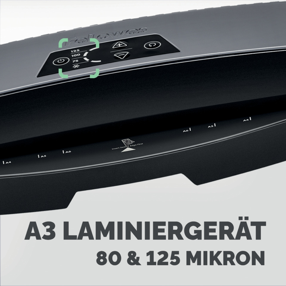  Laminiergerät, 80 Mikron, 125 Mikron, LED Display, Touch panel