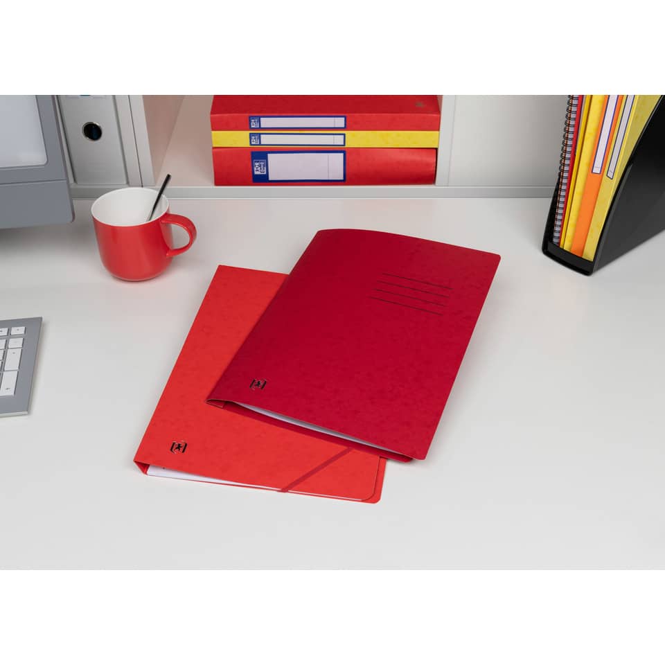 Notizbuch, Ordner, Rot, Schreibtisch, Dokumente