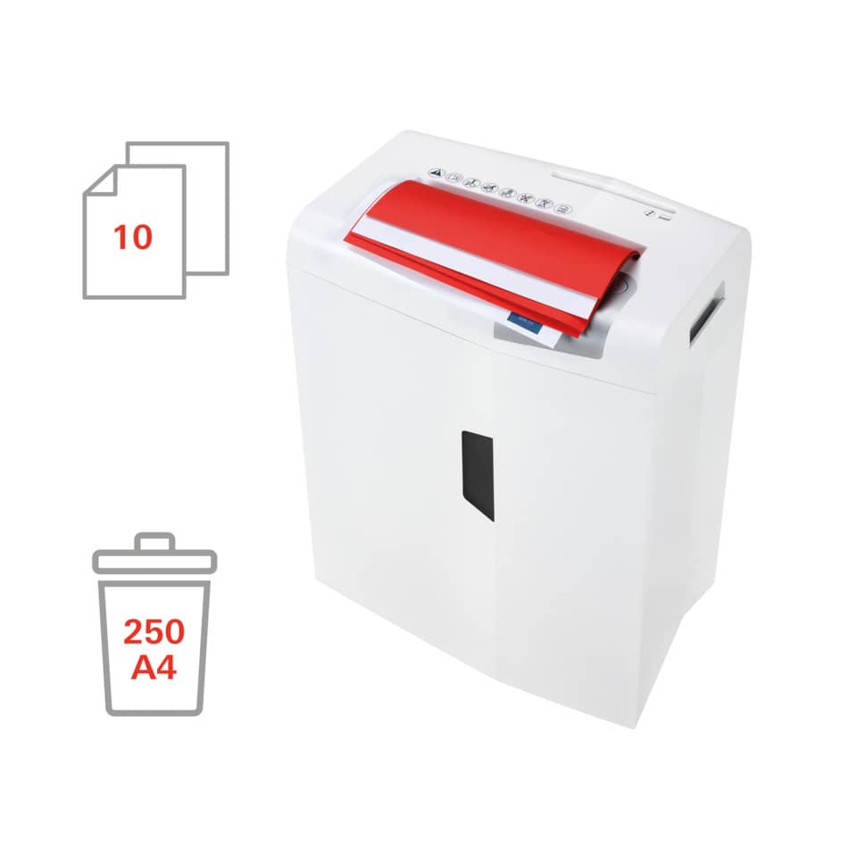 Aktenvernichter, Papierschredder, Dokumentenschutz, Schredder, Papierauswurf