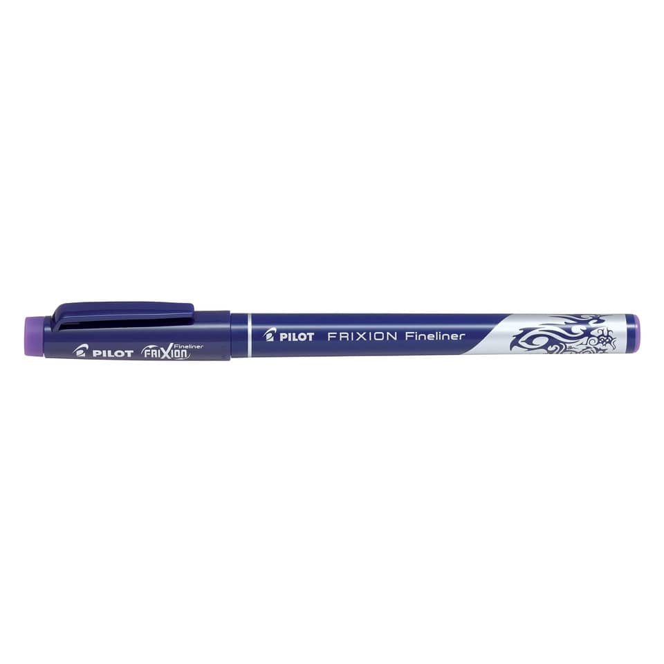 Filzstift, Fineliner, Kugelschreiber, lila, Muster/Design