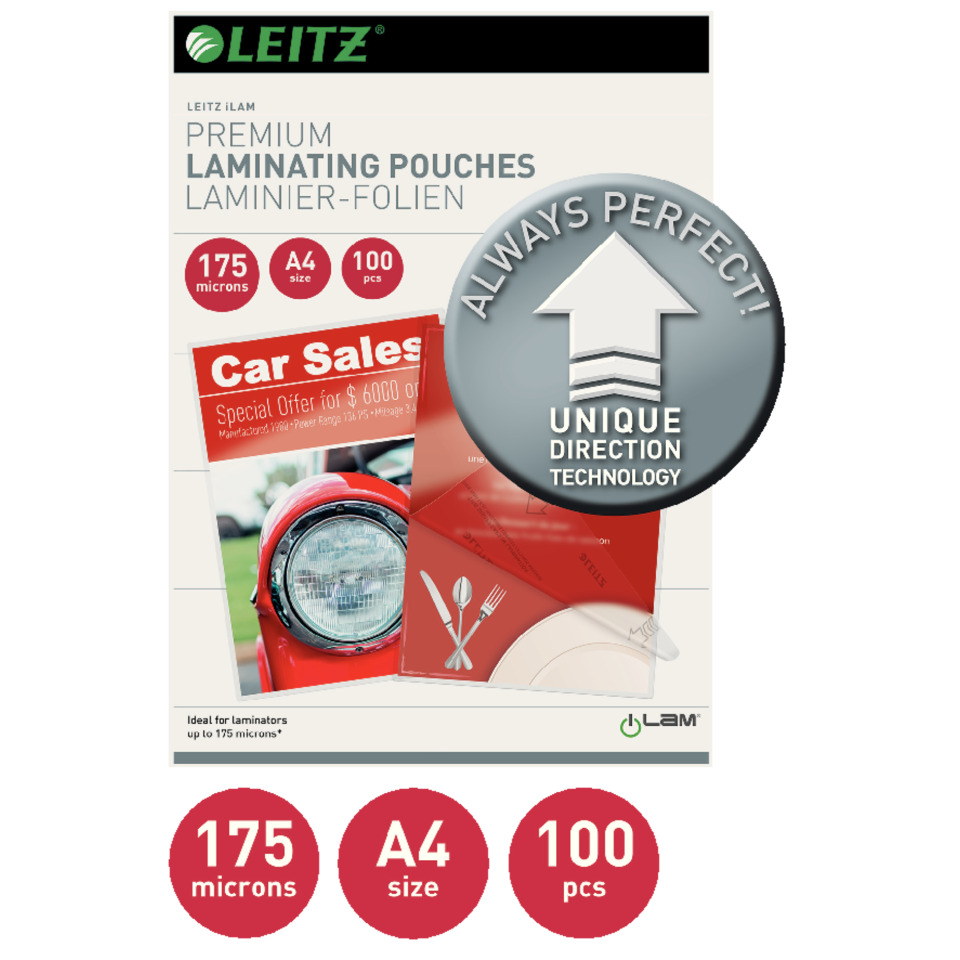 Laminierfolien, Pouches, Küchenbedarf, Autopflege, Laminierpapier